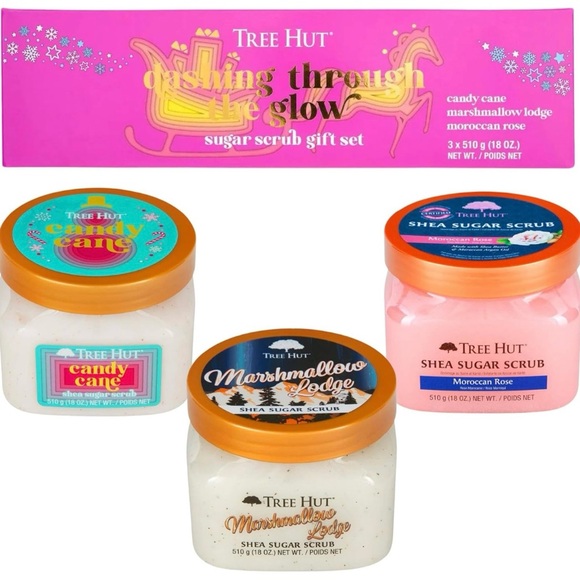 Tree Hut Bath Body Tree Hut Dashing Through The Glow Body Scrub Tree Hut Bath Body Tree Hut Dashing Through The Glow Body Scrub